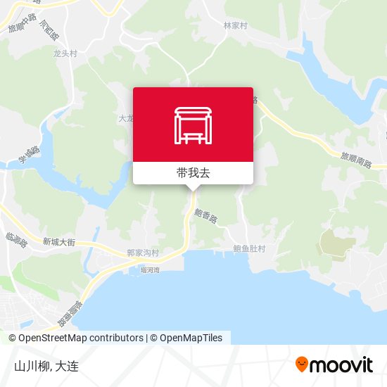 山川柳地图