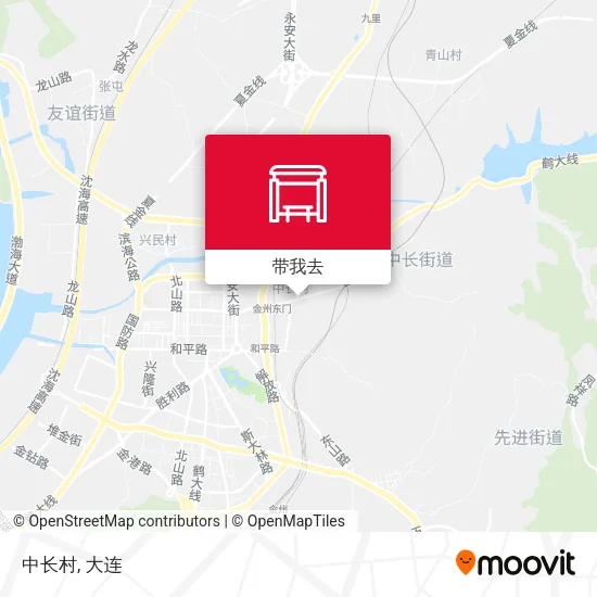 中长村地图