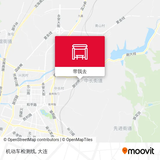 机动车检测线地图