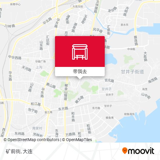 矿前街地图