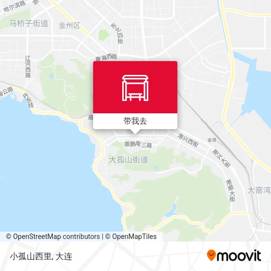 小孤山西里地图
