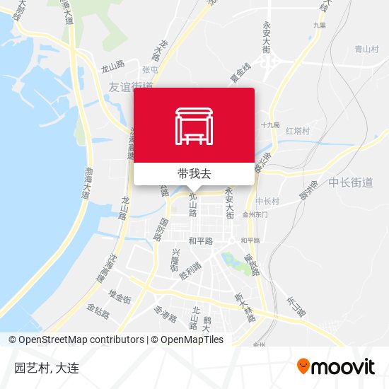 园艺村地图