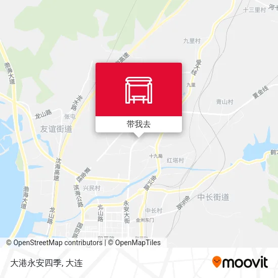大港永安四季地图