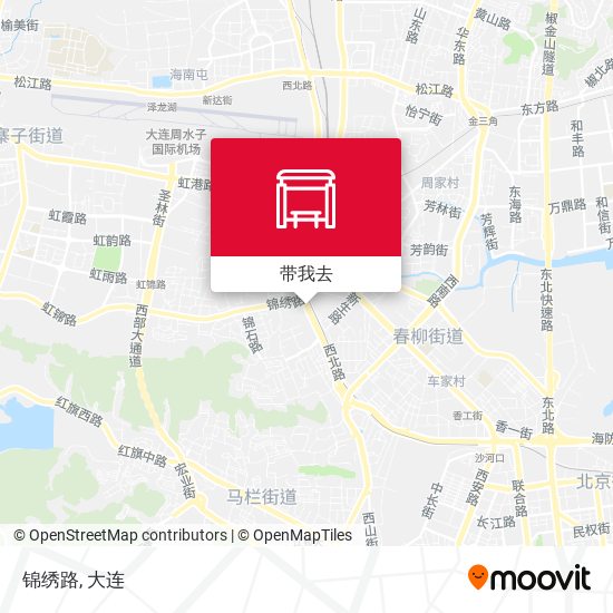 锦绣路地图