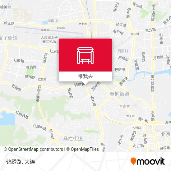 锦绣路地图
