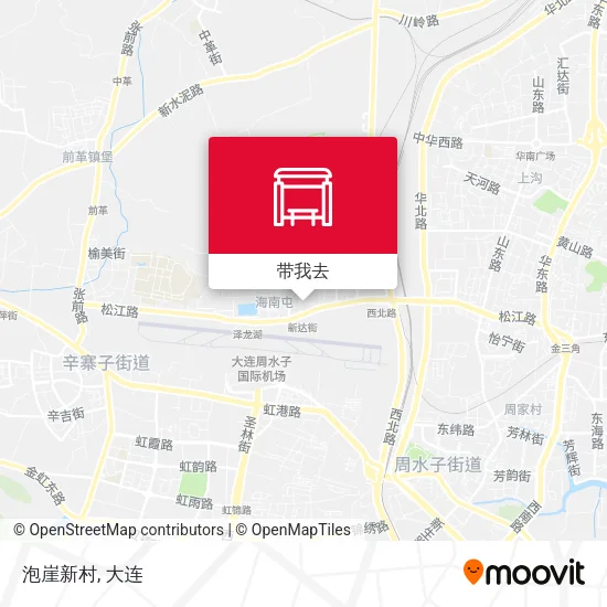 泡崖新村地图