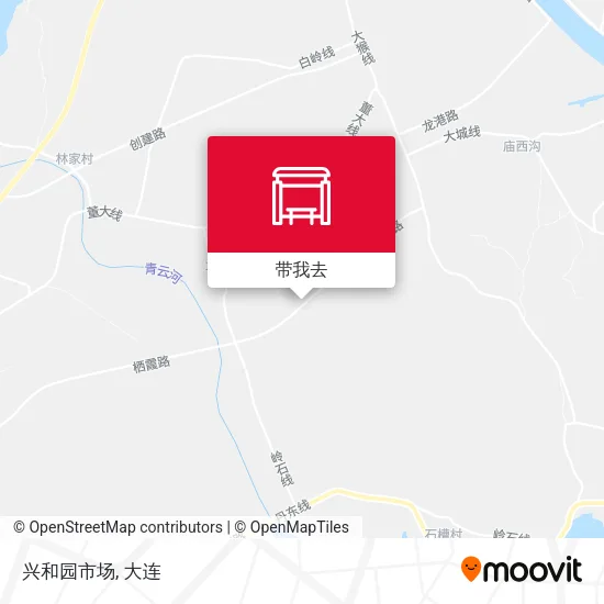 兴和园市场地图