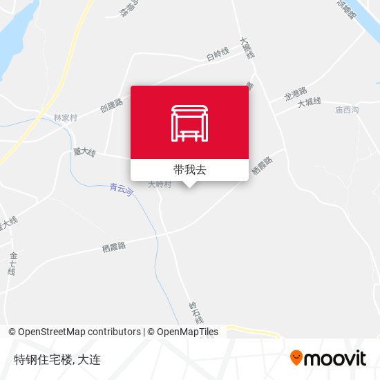 特钢住宅楼地图
