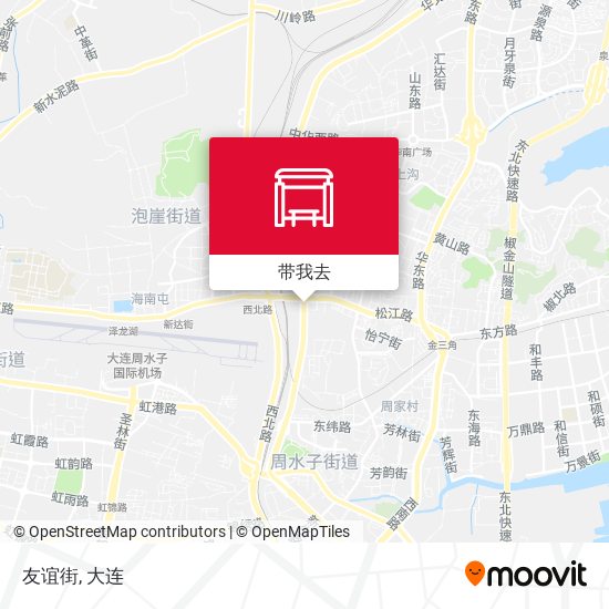 友谊街地图