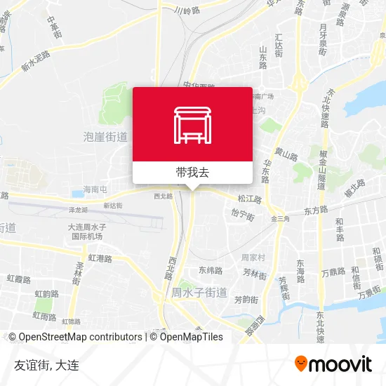 友谊街地图