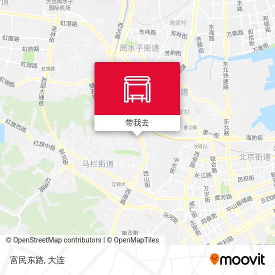 富民东路地图