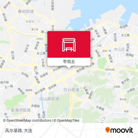 高尔基路地图