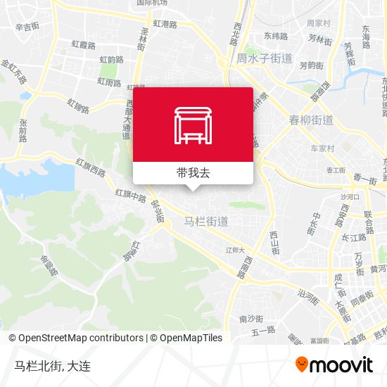 马栏北街地图