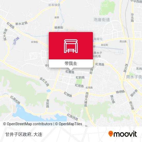 甘井子区政府地图