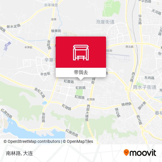 南林路地图