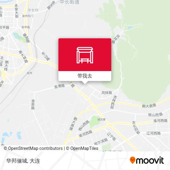 华邦俪城地图