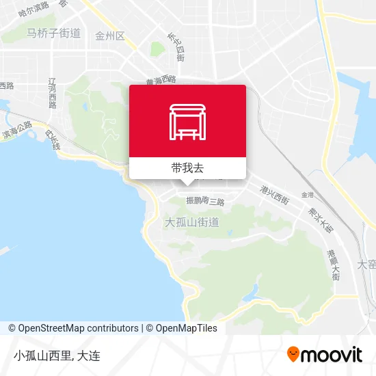 小孤山西里地图