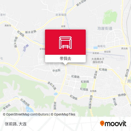 张前路地图