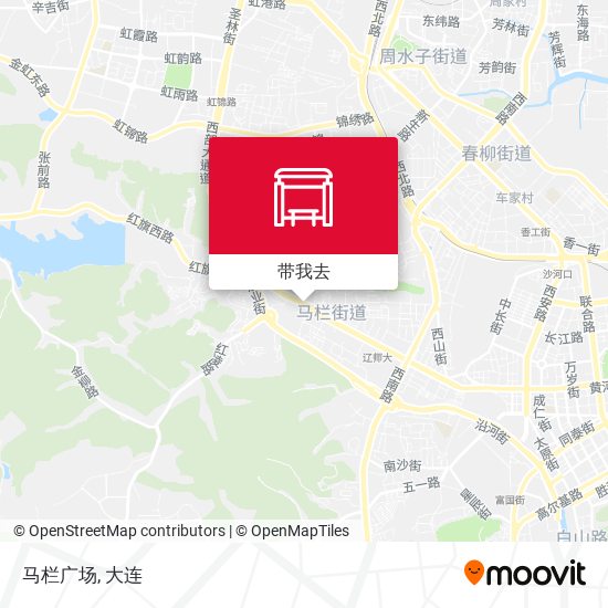 马栏广场地图