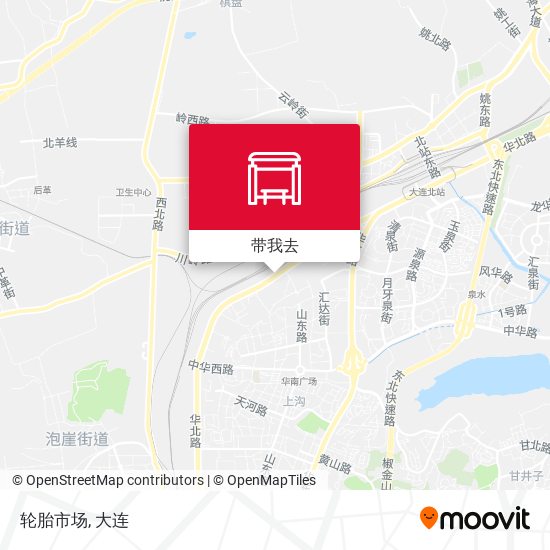 轮胎市场地图