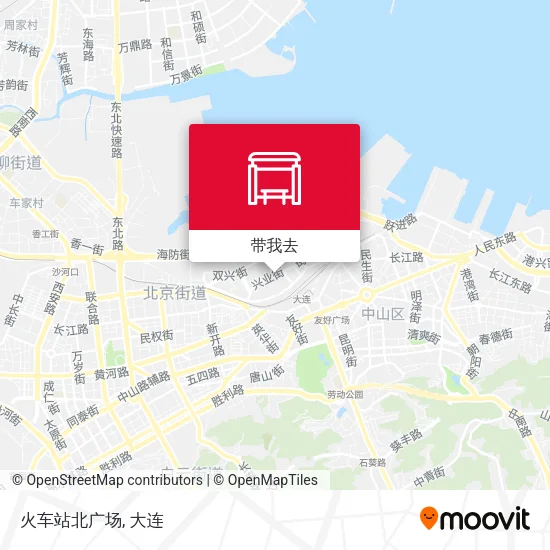 火车站北广场地图