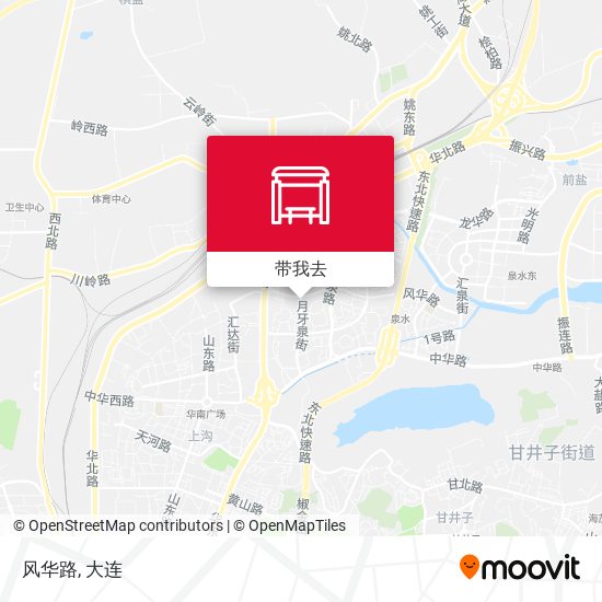 风华路地图