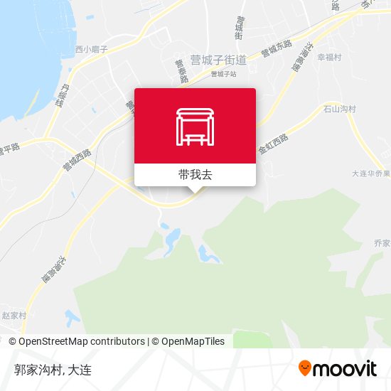 郭家沟村地图