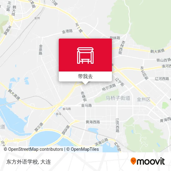 东方外语学校地图