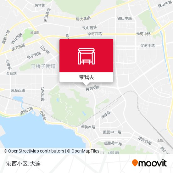 港西小区地图