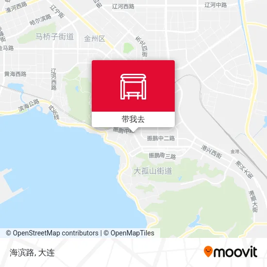 海滨路地图