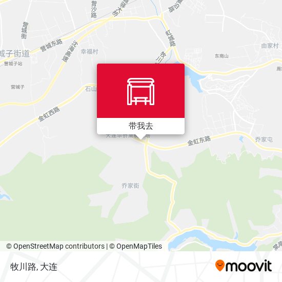 牧川路地图