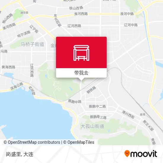 岗盛里地图