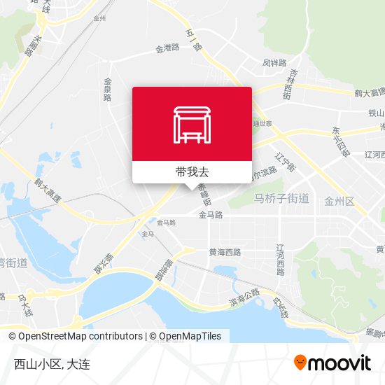 西山小区地图