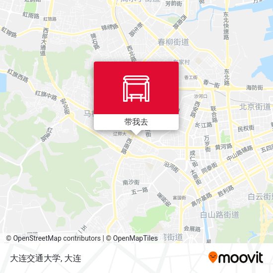 大连交通大学地图