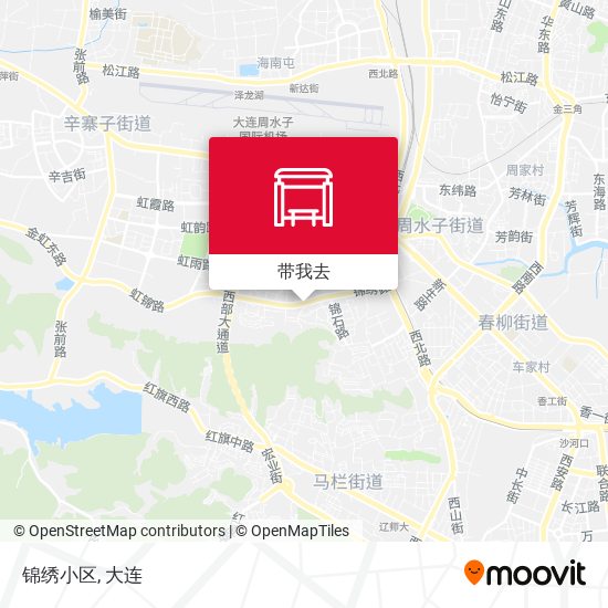 锦绣小区地图