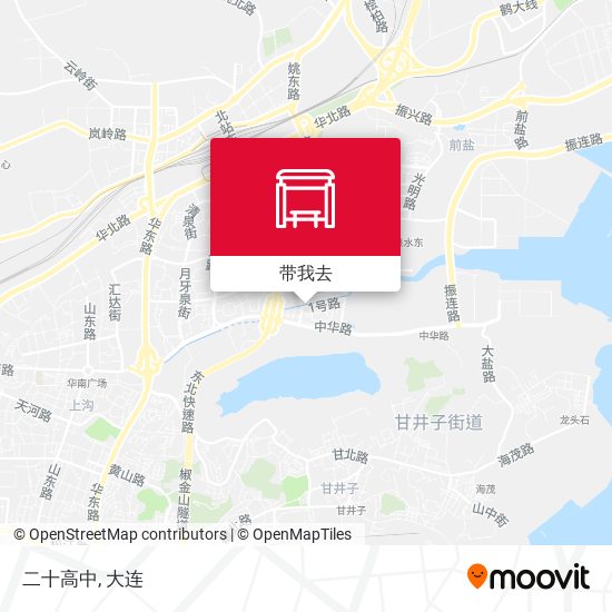 二十高中地图