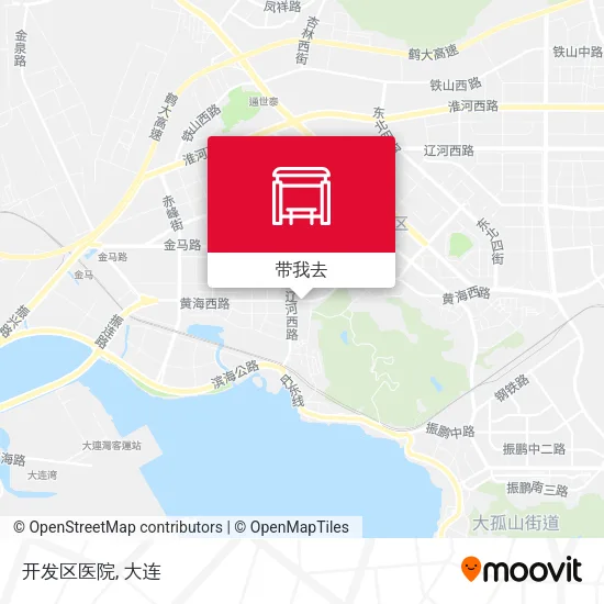 开发区医院地图