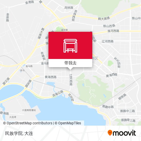 民族学院地图