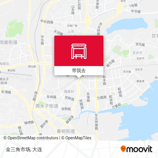金三角市场地图