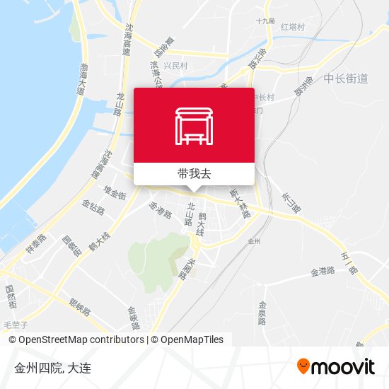 金州四院地图