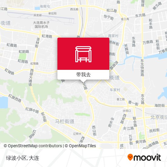 绿波小区地图