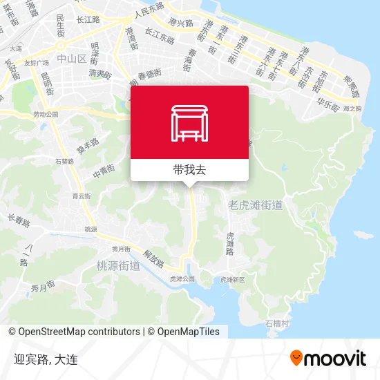 迎宾路地图