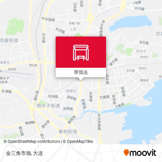 金三角市场地图