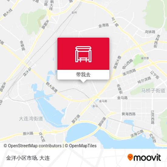 金洋小区市场地图