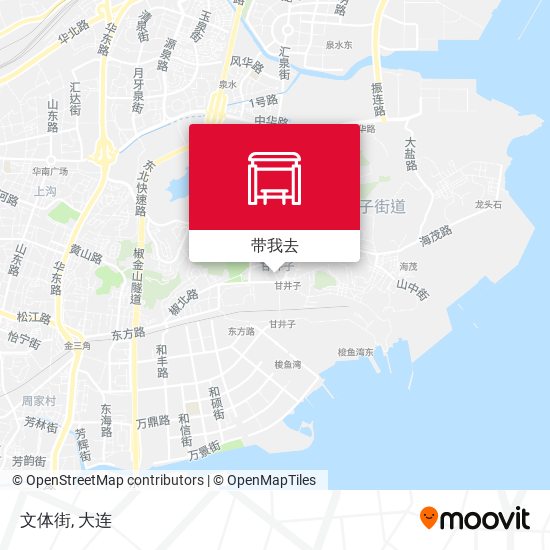 文体街地图