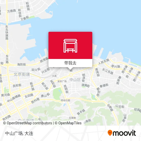 中山广场地图