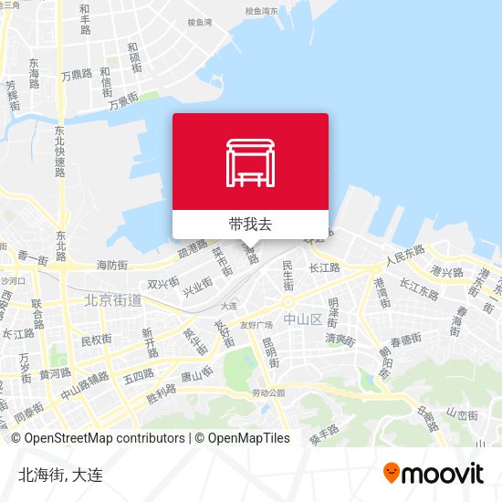 北海街地图