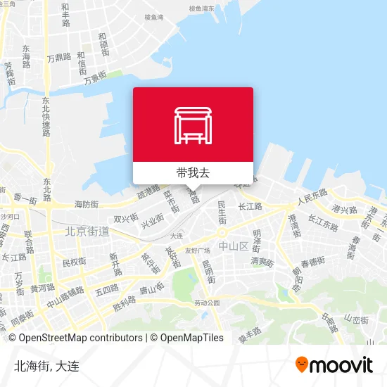 北海街地图