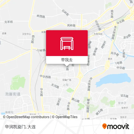 华润凯旋门地图