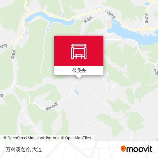 万科溪之谷地图